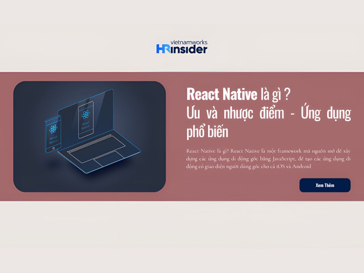 React Native Kh M Ph B M T L P Tr Nh Di Ng