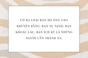 câu nói hay về tình bạn