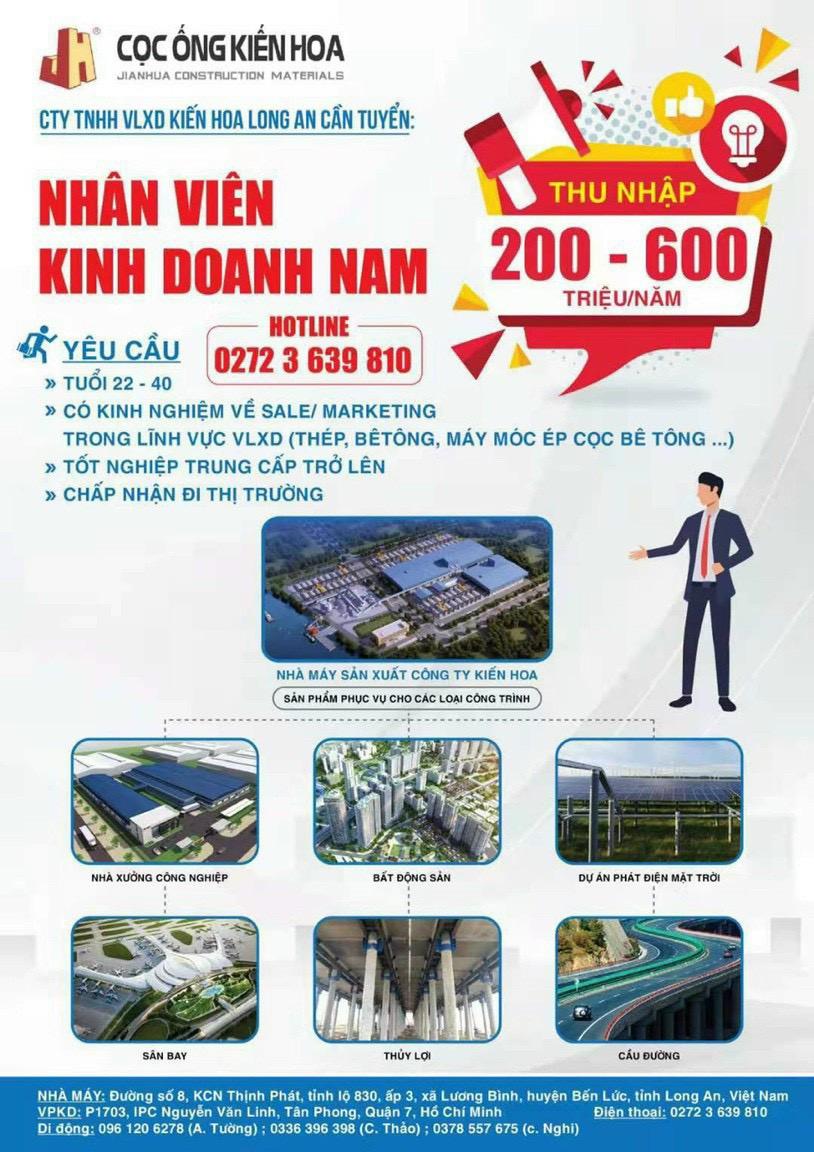 Công Ty TNHH VLXD Kiến Hoa (Long An)