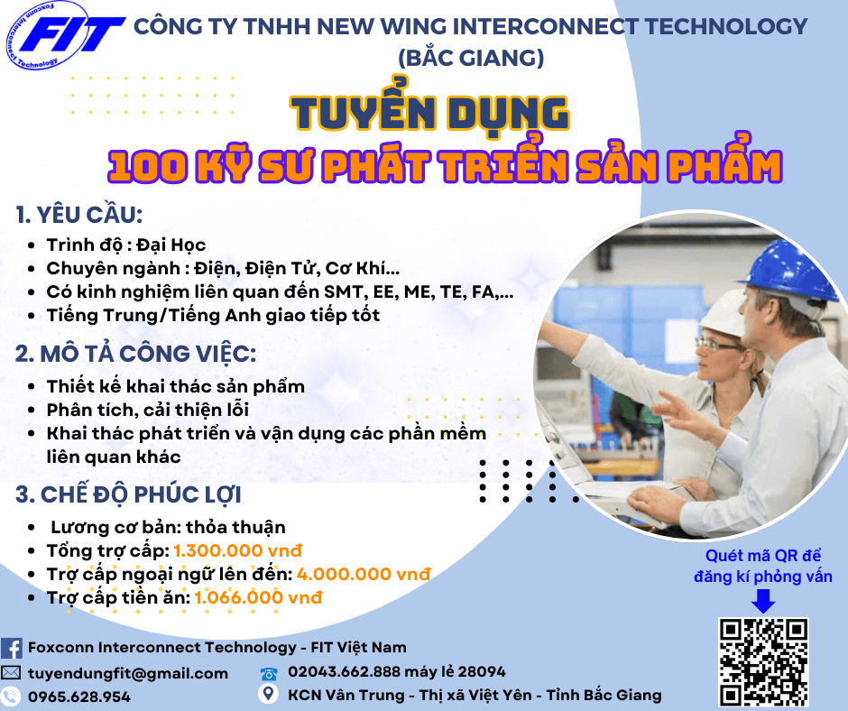 CÔNG TY TNHH NEW WING INTERCONNECT TECHNOLOGY (BẮC GIANG)