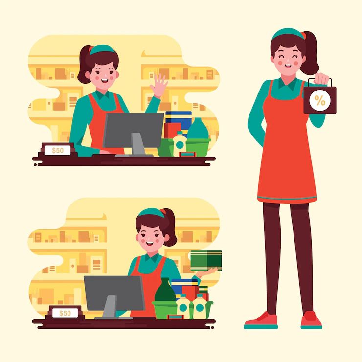 Công việc chính của Cashier