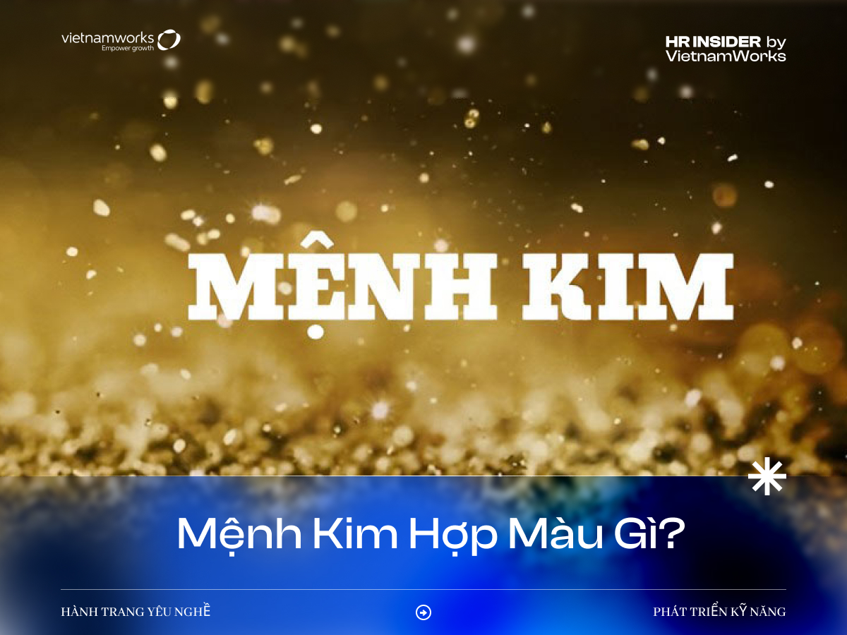 Mệnh Kim hợp màu gì