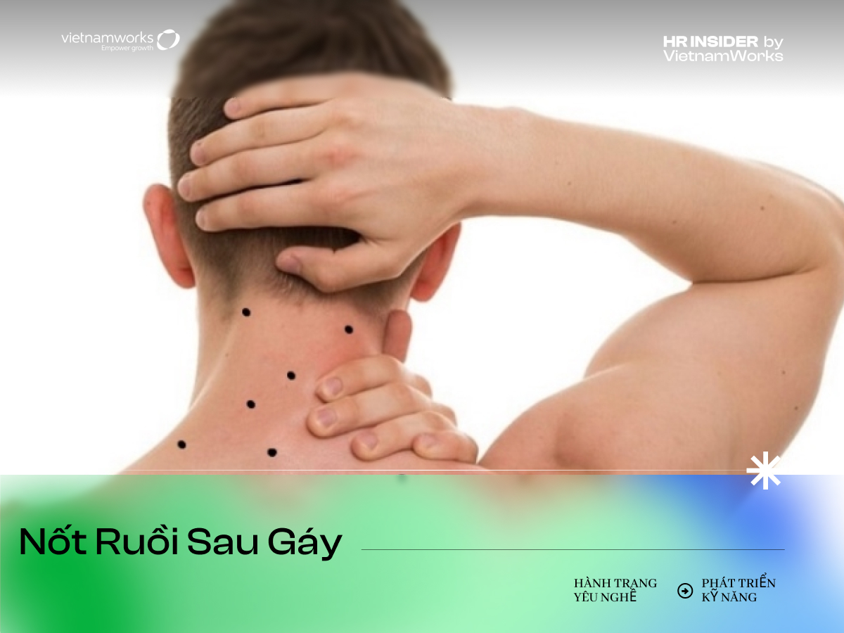 Nốt ruồi sau gáy