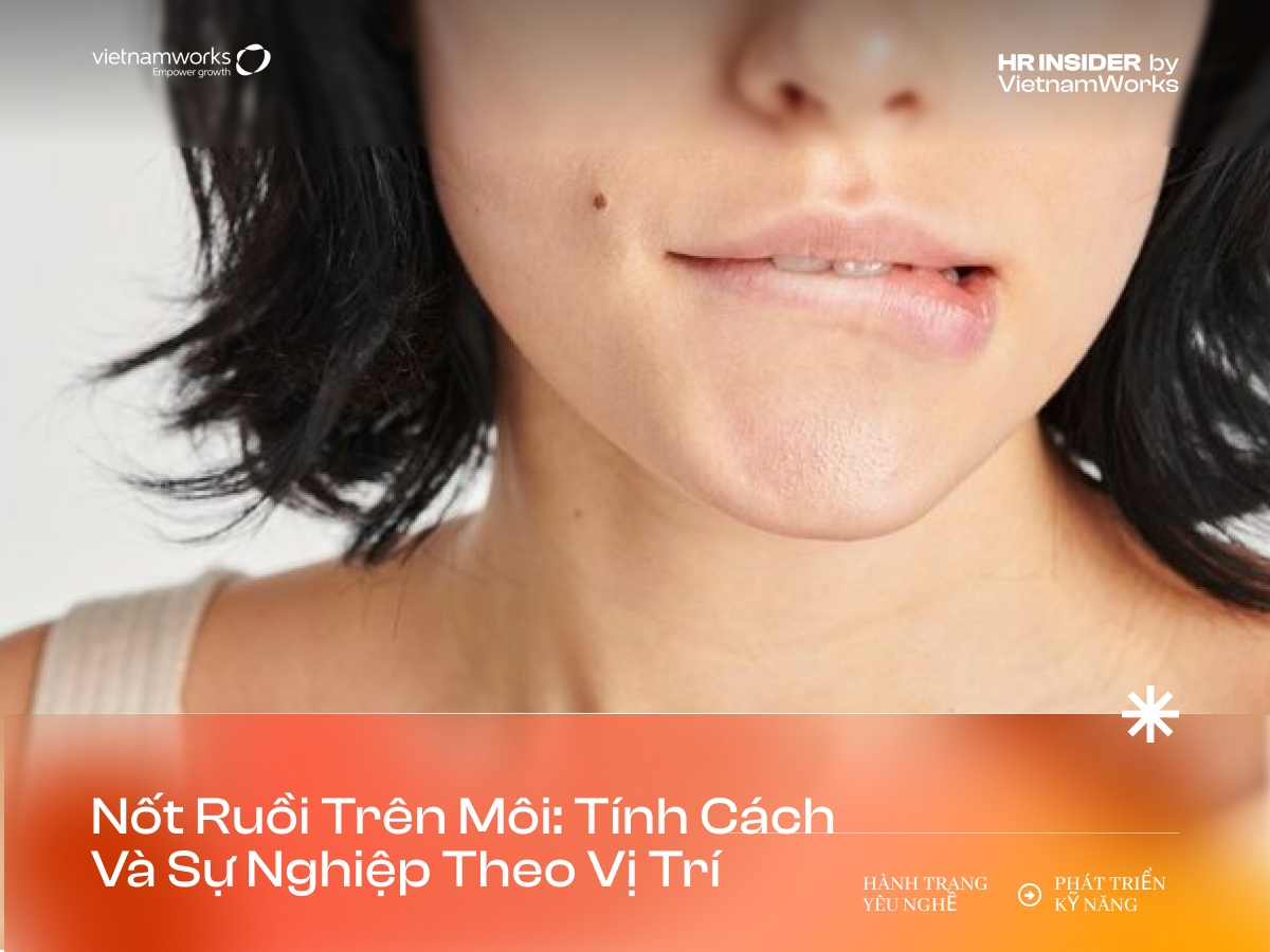 nốt ruồi trên môi