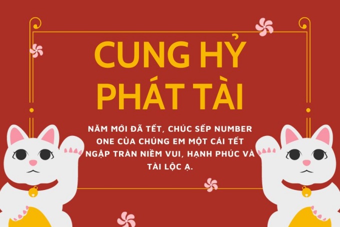 lời chúc tết sếp nữ hài hước