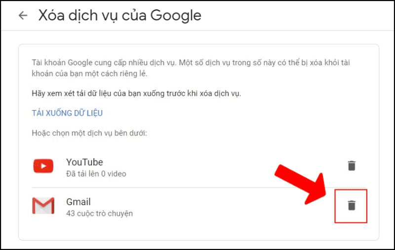 cách xóa email nhanh