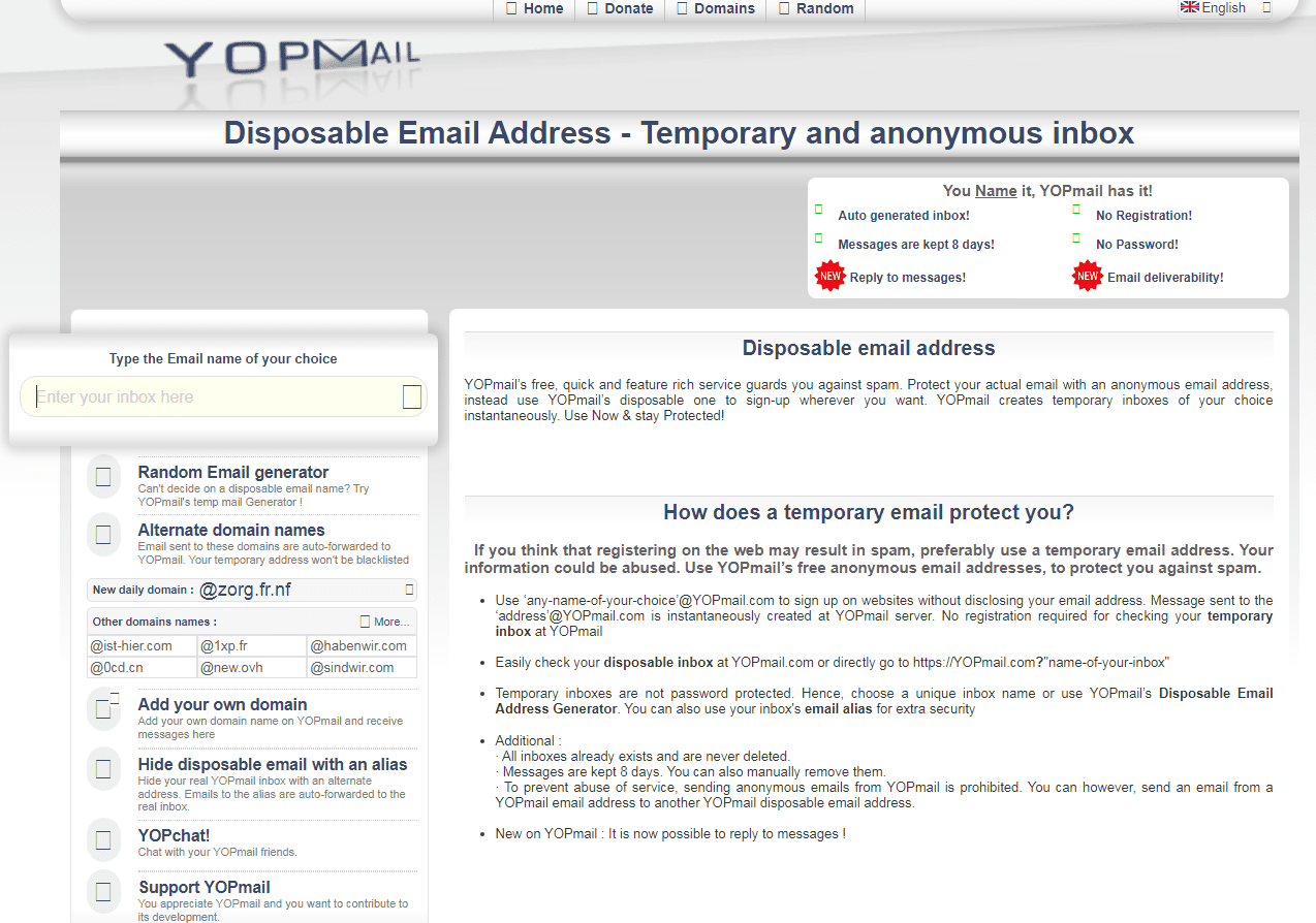 tạo email ảo