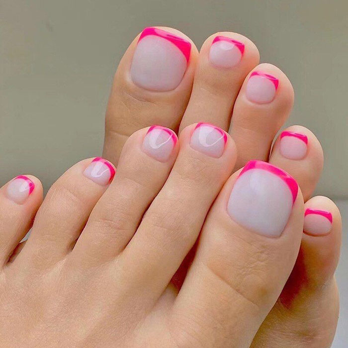 Nail chân đơn giản, dễ làm - Làm nail chân không nên bỏ qua | Để có bộ nail  chân đẹp cần lựa chọn được màu Sơn tôn da của khách hàng