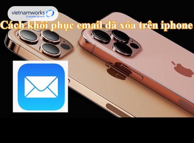 Cách khôi phục Email đã xóa trên iPhone