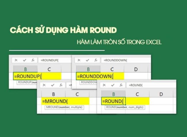 Hàm ROUND trong Excel là gì