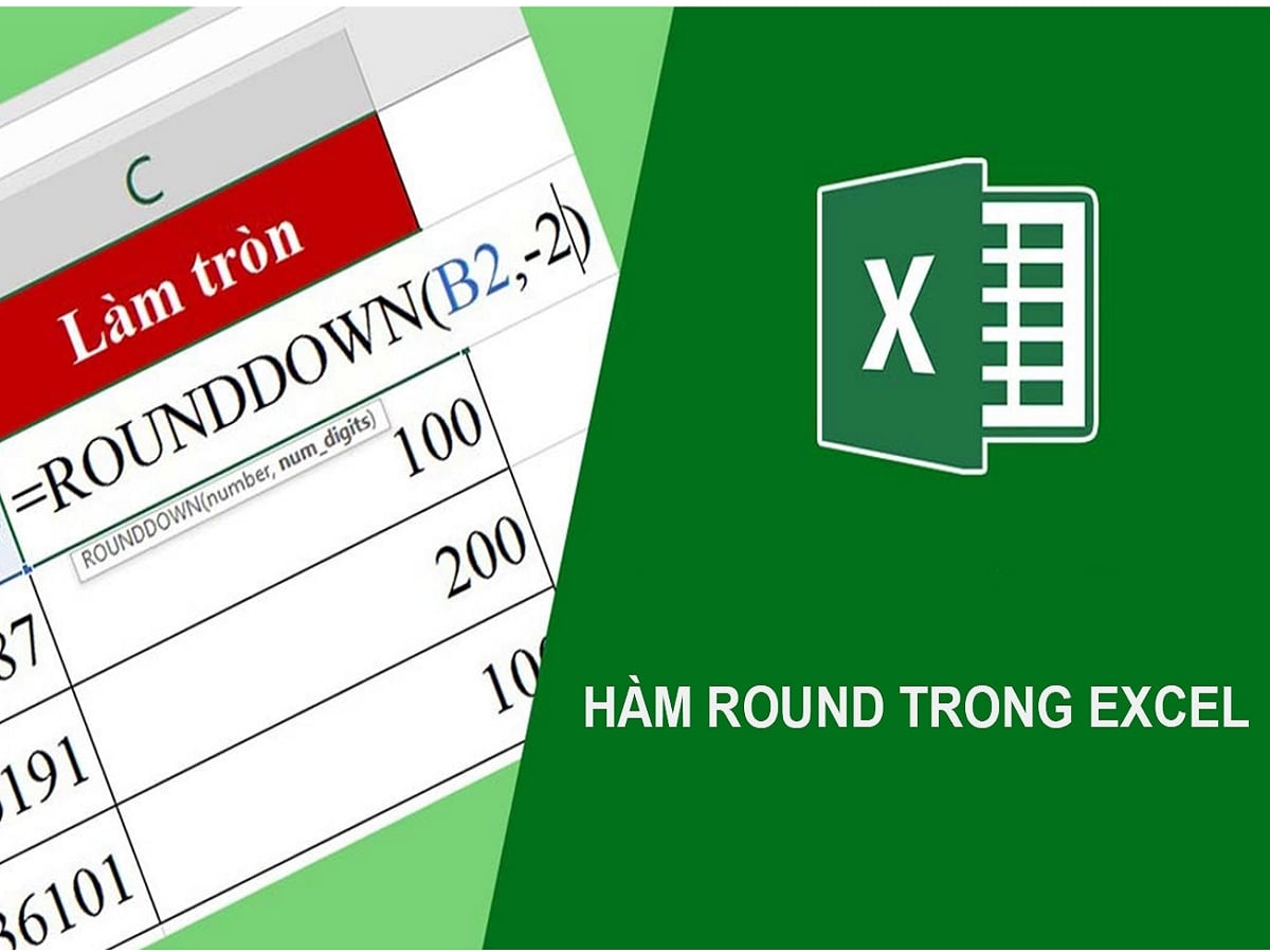 Hàm ROUND trong Excel