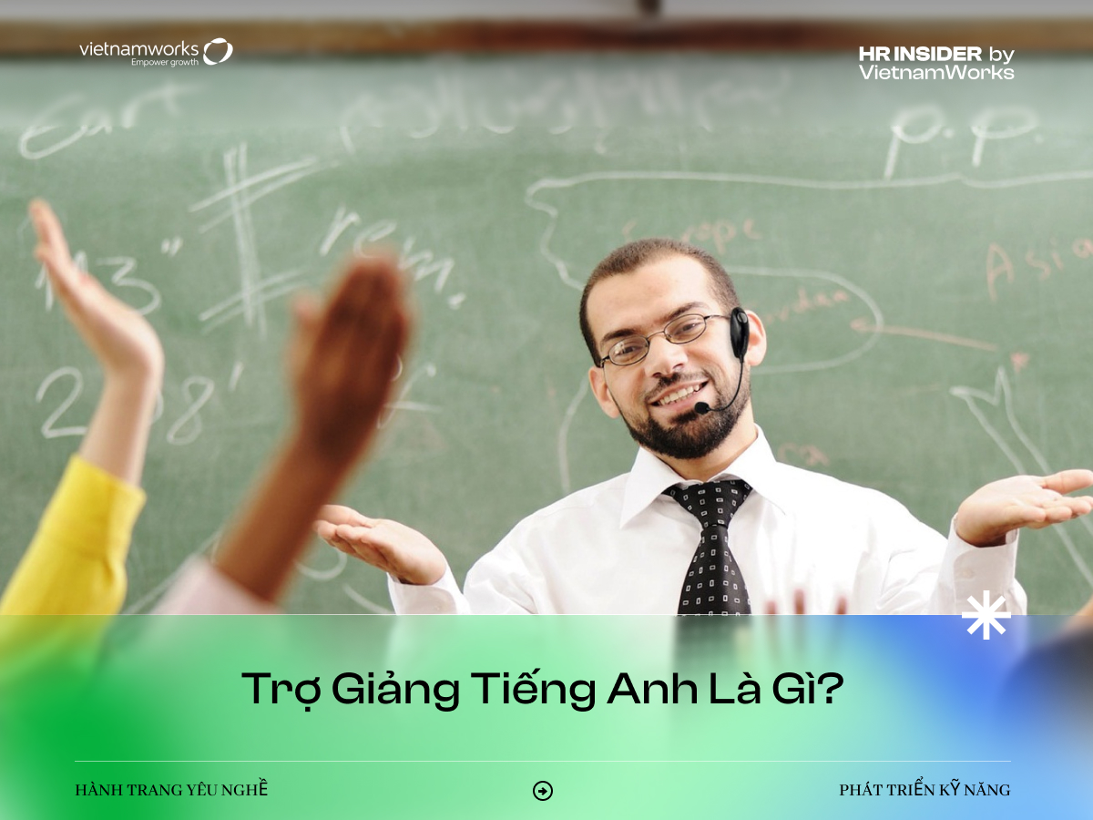 trợ giảng tiếng anh là gì