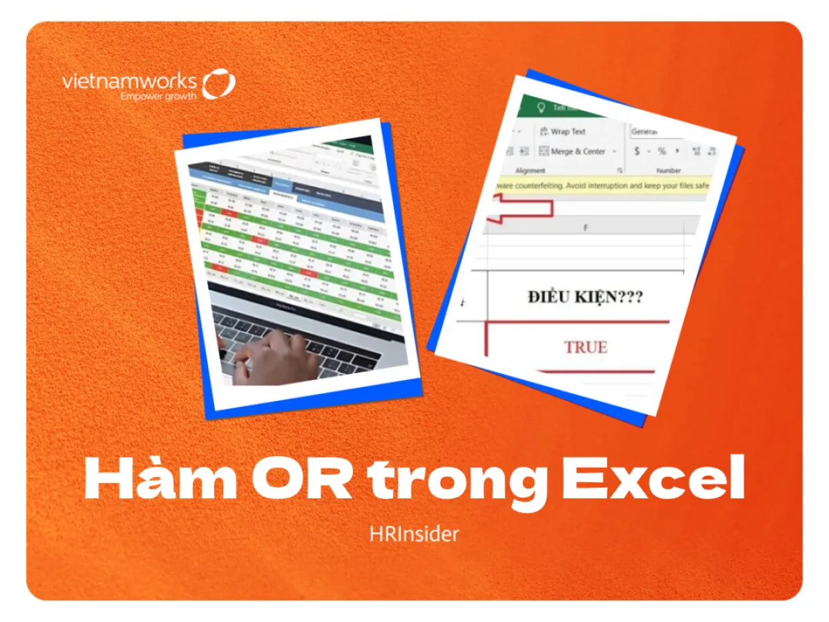 Hàm OR trong excel