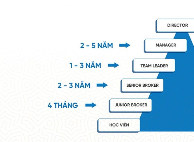 Lộ trình thăng tiến của nhân viên bán hàng