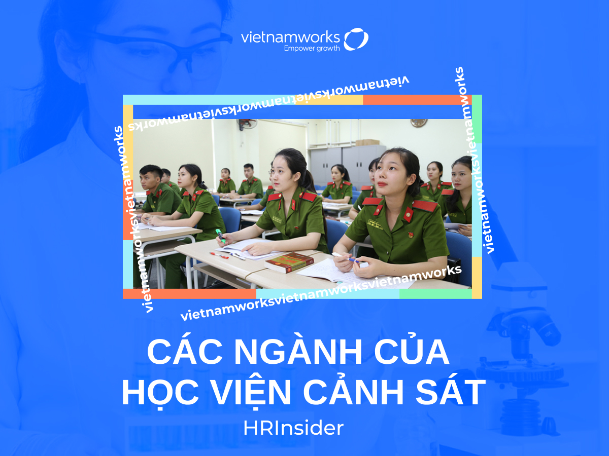 Các ngành của Học viện Cảnh sát và chỉ tiêu tuyển sinh 2024