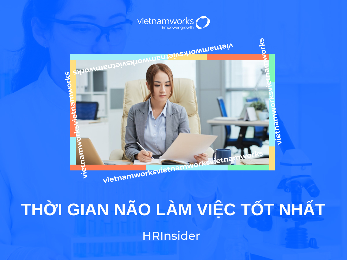 Thời gian não làm việc tốt nhất