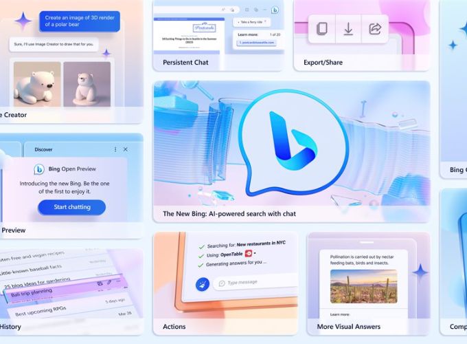 Bing AI mang đến người dùng nhiều tính năng vượt trội