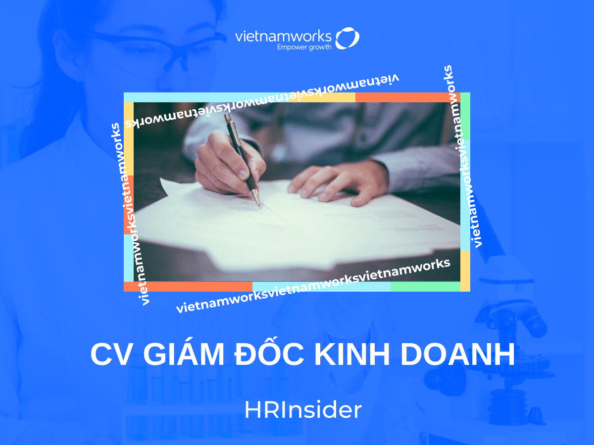 CV Giám đốc kinh doanh