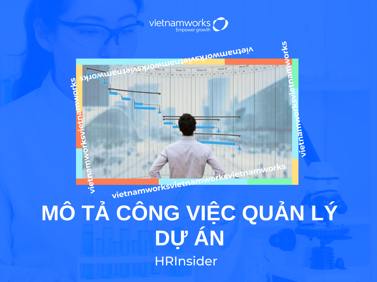 mô tả công việc quản lý dự án