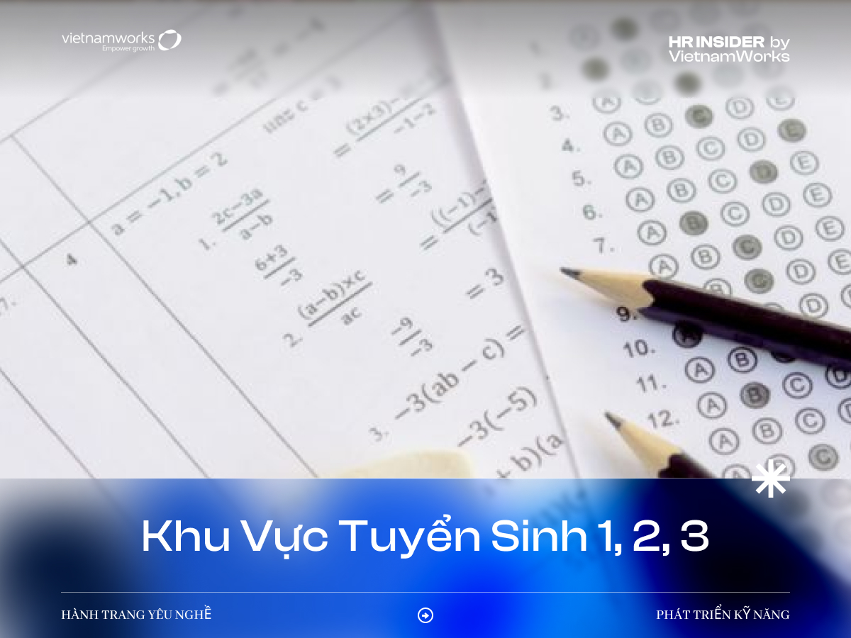 khu vực tuyển sinh