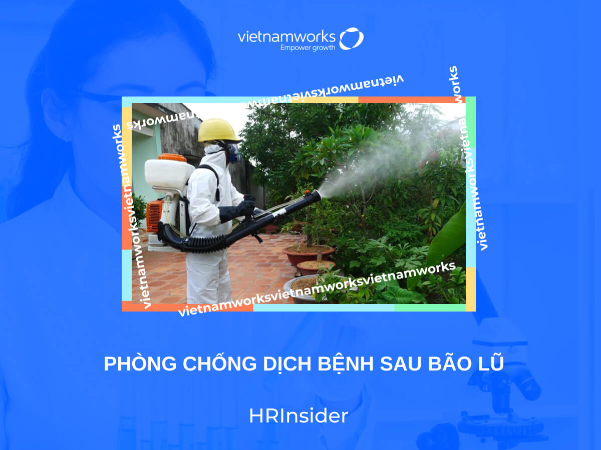 Các biện pháp phòng chống dịch bệnh sau bão lũ, ngập lụt