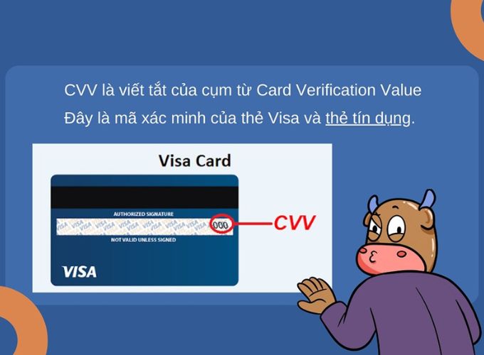 Mã bảo mật CVV là gì?