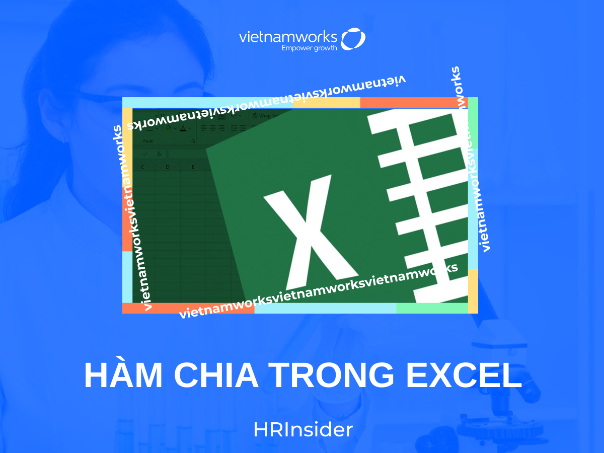 hàm tính % trong excel