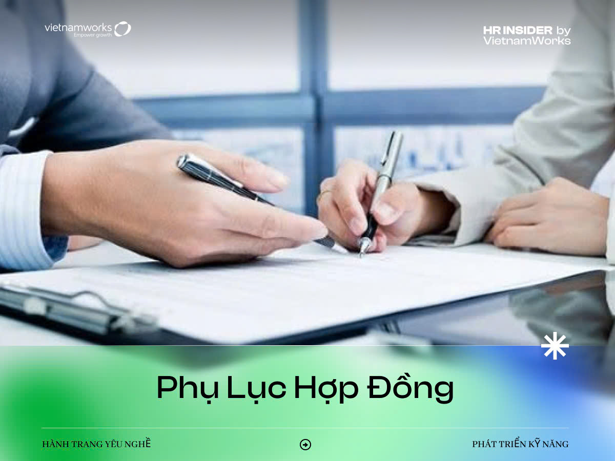 Giải đáp tất tần tật những thông tin liên quan đến phụ lục hợp đồng