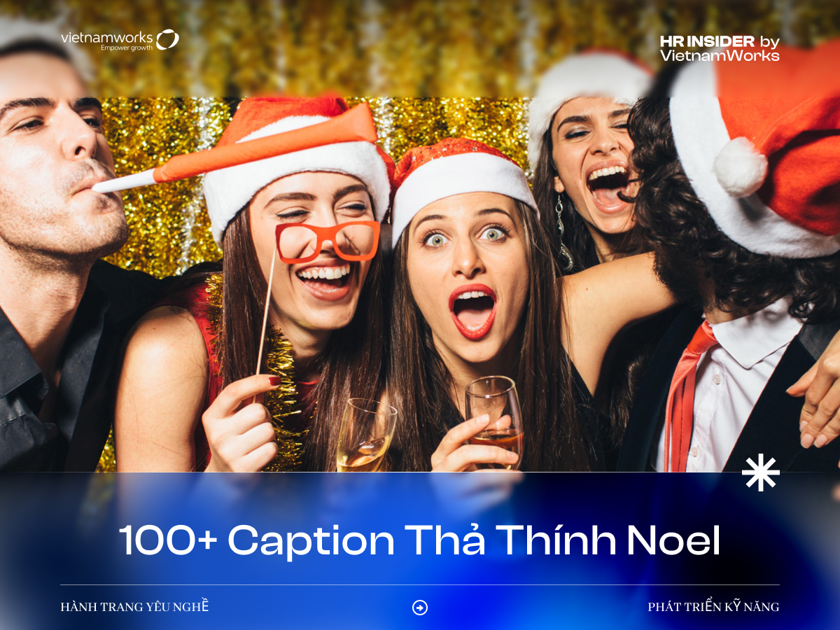 caption thả tính Noel